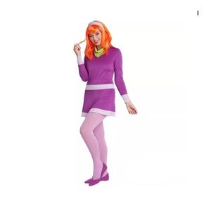 Daphne  Scooby Doo Adult Women’s 3 piece costume Halloween Cosplay